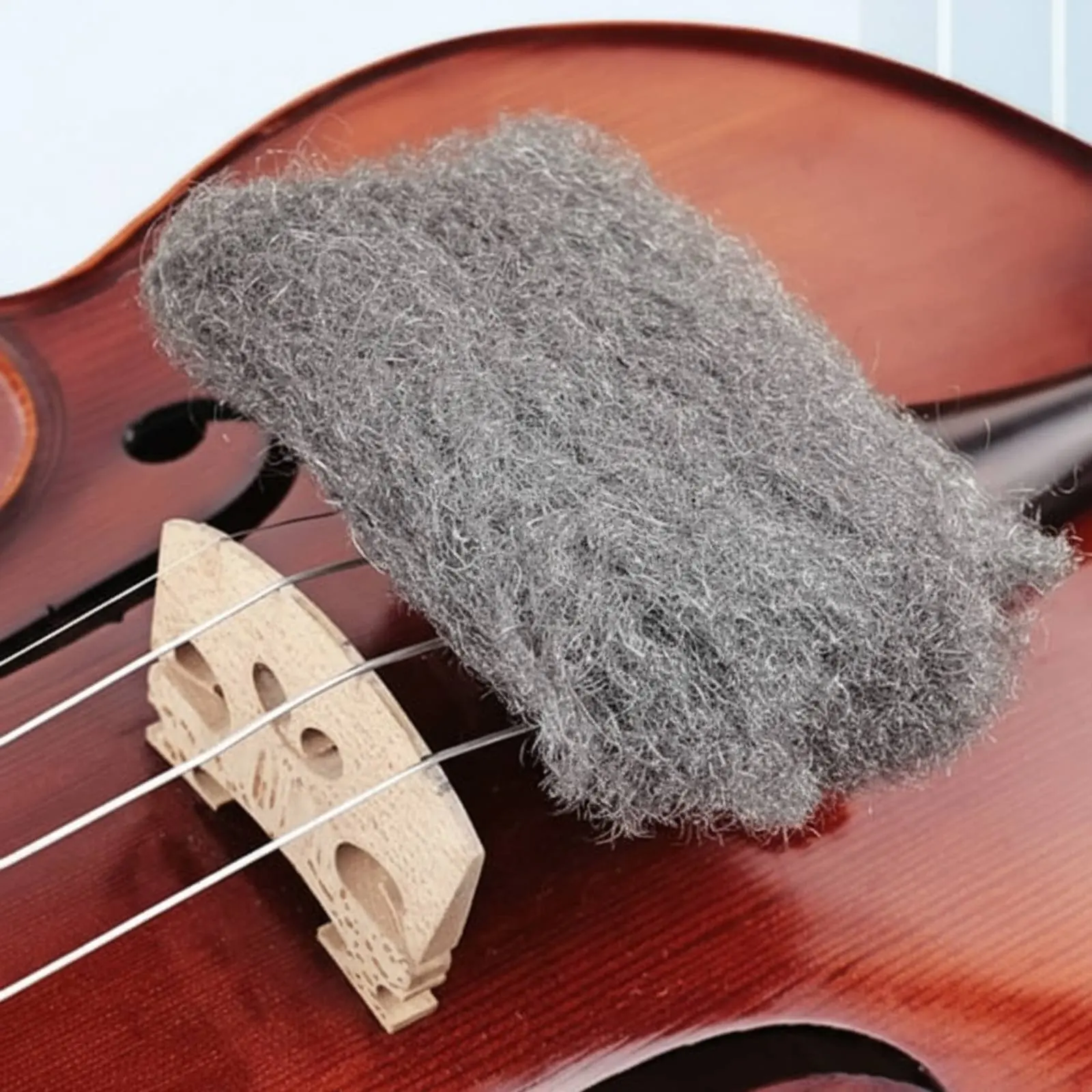 Violin String Cleaning Wool Oxidation Removal Guitar String Polishing Pad Guitar Fret Polishing Cloth Corrosion Protection
Violin String Cleaning Wool Oxidation Removal Guitar String Polishing Pad Guitar Fret Polishing Cloth Corrosion Protection