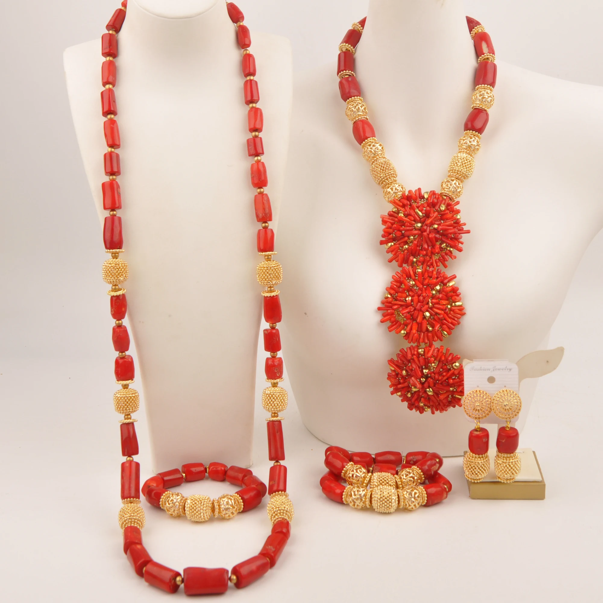 Necklace Wedding fashion Nigeria Collection jewelry African red natural coral
Necklace Wedding fashion Nigeria Collection jewelry African red natural coral