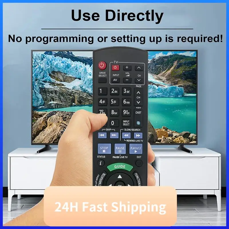 T30C New N2QAYB000614 For Panasonic DVD Blu-Ray Player DMR-BWT700EB DMR-BWT700 DMR-BWT800EB DMR-BWT800 Remote Control Replacemen
T30C New N2QAYB000614 For Panasonic DVD Blu-Ray Player DMR-BWT700EB DMR-BWT700 DMR-BWT800EB DMR-BWT800 Remote Control Replacemen