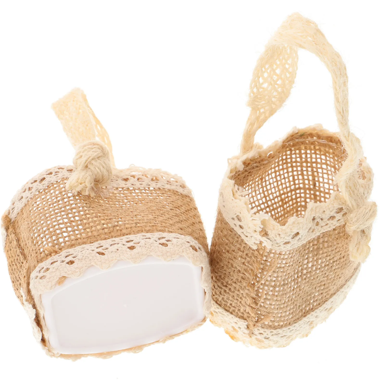 2pcs Linen Tote Bag Wedding Storage Basket Home Decorative Lightweight Burlap Handbag Party Gift Container
2pcs Linen Tote Bag Wedding Storage Basket Home Decorative Lightweight Burlap Handbag Party Gift Container