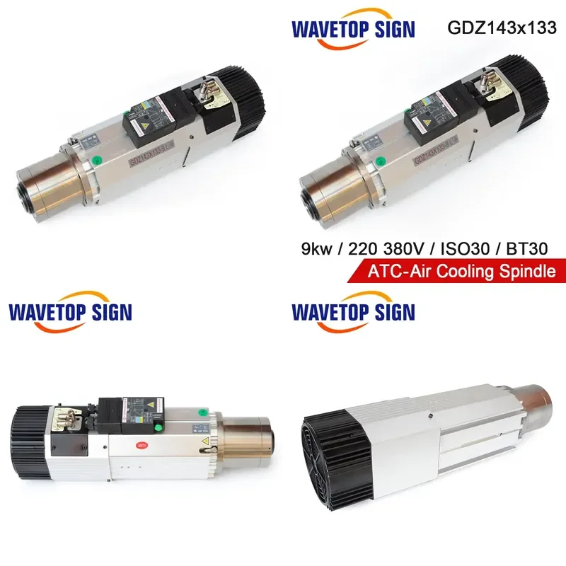 AP01 CNC Spindle GDZ143x133-9KW Air Cooled Automatic Tool Spindle 220V 380V for CNC Milling Router Machine
AP01 CNC Spindle GDZ143x133-9KW Air Cooled Automatic Tool Spindle 220V 380V for CNC Milling Router Machine