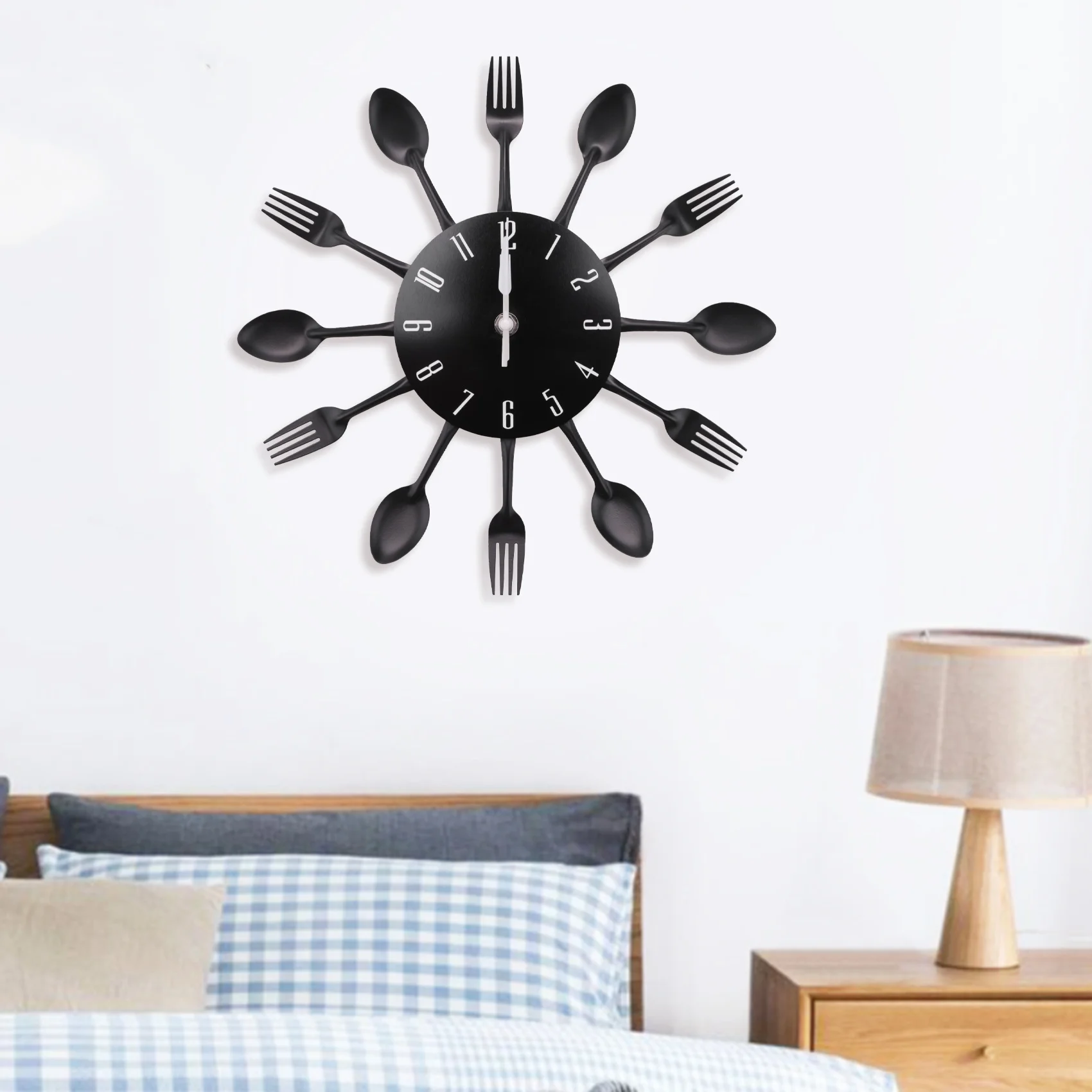 Home Decorations Noiseless Stainless Steel Cutlery Clocks Knife And Fork Spoon Wall Clock Kitchen Restaurant Home Decor TQ
Home Decorations Noiseless Stainless Steel Cutlery Clocks Knife And Fork Spoon Wall Clock Kitchen Restaurant Home Decor TQ