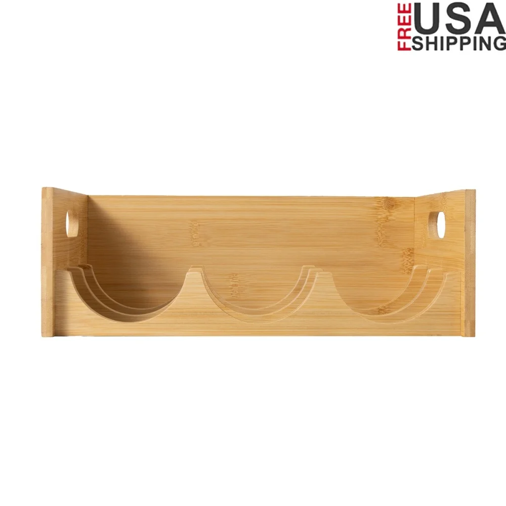 Bamboo Cup Holder Organizer 3 Tier Kitchen Storage Rack Eco-Friendly Drinkware Display Stand Non-Slip Design Kitchen Dining Room
Bamboo Cup Holder Organizer 3 Tier Kitchen Storage Rack Eco-Friendly Drinkware Display Stand Non-Slip Design Kitchen Dining Room