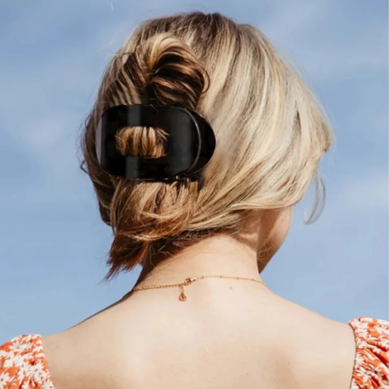 4PCS Solid Color Flat Hair Clips, Non-slip Barrettes Strong Hold Hair Claw Clips, Fashion Hair Accessories for Women Daily Work Party
4PCS Solid Color Flat Hair Clips, Non-slip Barrettes Strong Hold Hair Claw Clips, Fashion Hair Accessories for Women Daily Work Party
