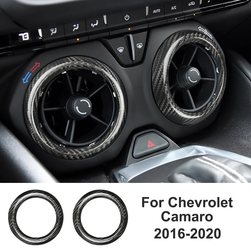 For Chevrolet Camaro 2016-2020 Car Air Vent Center Outlet Cover Decorative Sticker Carbon Fiber Modification Accessories
For Chevrolet Camaro 2016-2020 Car Air Vent Center Outlet Cover Decorative Sticker Carbon Fiber Modification Accessories
