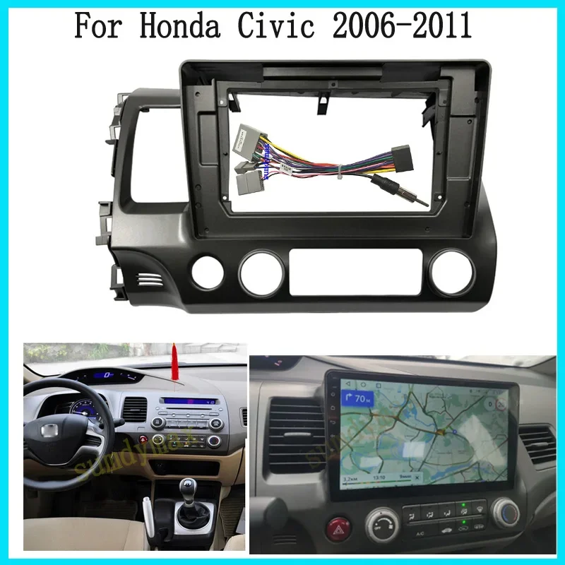 10.1inch 2din car panel Trim Dashboard Panel Kit Honda Civic 2006-2011 big screen android Car Radio Fascia Frame
10.1inch 2din car panel Trim Dashboard Panel Kit Honda Civic 2006-2011 big screen android Car Radio Fascia Frame