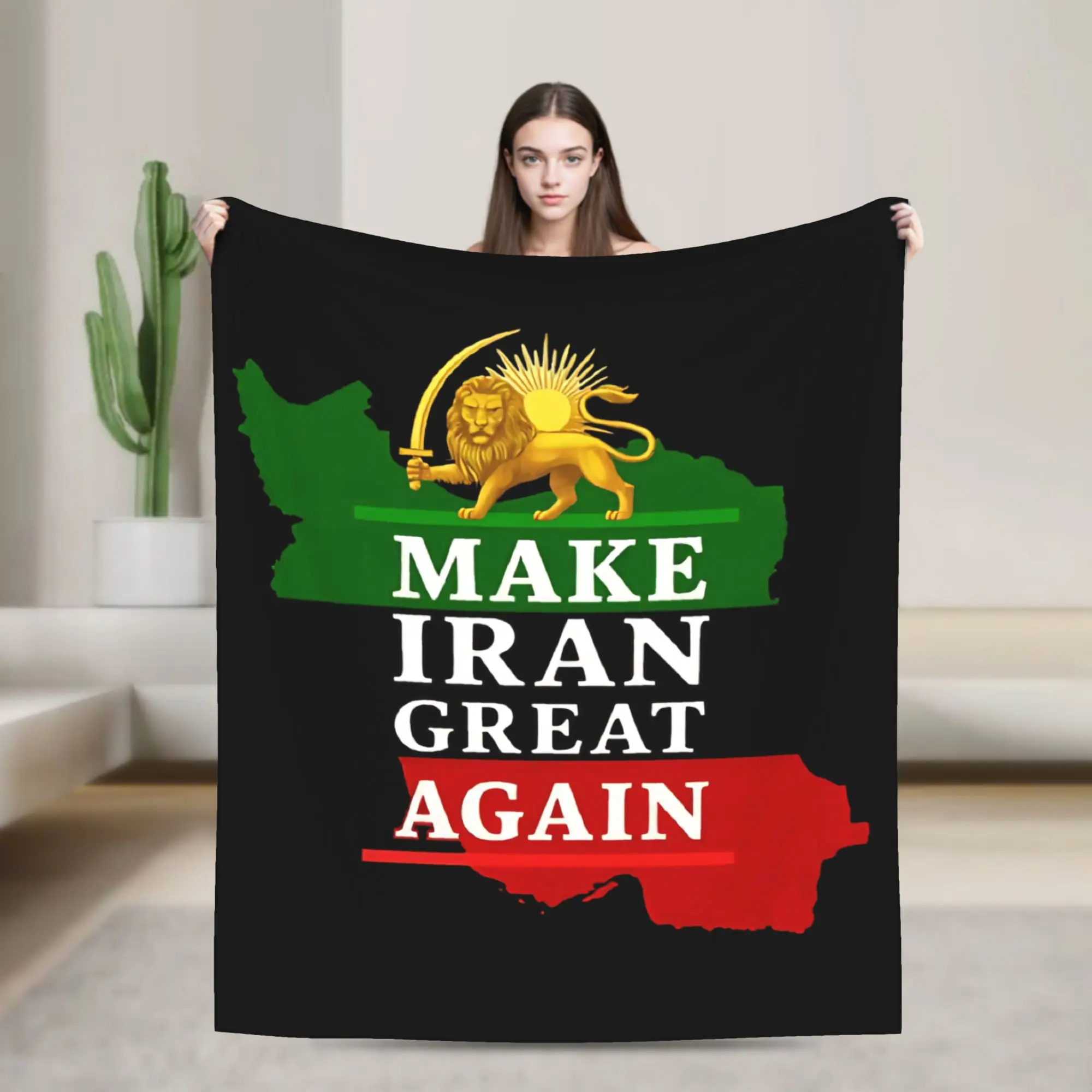 Флисовое одеяло-плед MIGA «Make Iran Great Again» – супертеплое покрывало для кровати и автомобиля
Флисовое одеяло-плед MIGA «Make Iran Great Again» – супертеплое покрывало для кровати и автомобиля
