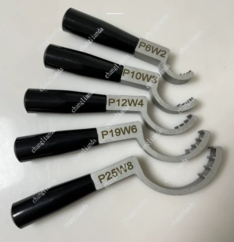 Bead Inlet Wrench, Metal Stainless Steel Crescent Wrench PFA Flare
Bead Inlet Wrench, Metal Stainless Steel Crescent Wrench PFA Flare