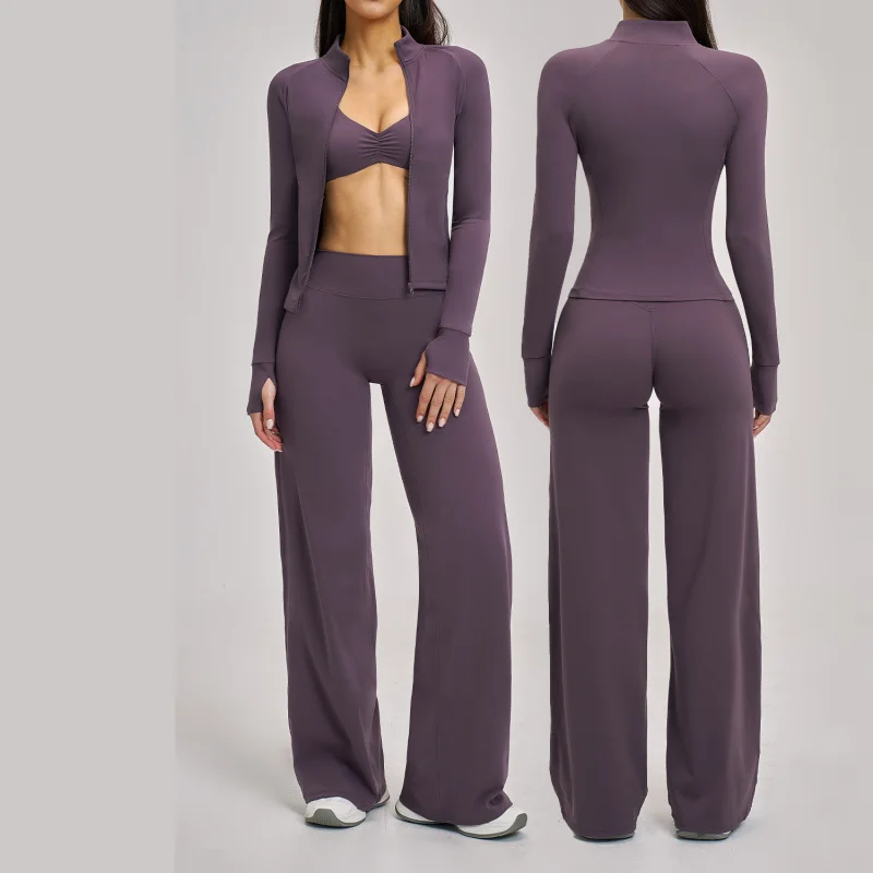 3PCS Yoga Set Gym Clothes Sportswear Casual Sports Suit For Women Long Sleeved Fitness Outfits Tracksuits Sports Bra Gym Legging
3PCS Yoga Set Gym Clothes Sportswear Casual Sports Suit For Women Long Sleeved Fitness Outfits Tracksuits Sports Bra Gym Legging