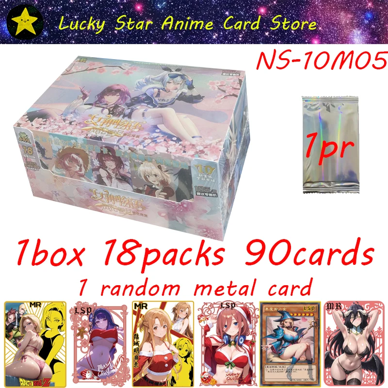 New Goddess Story Collection Cards NS-10M05 Booster Box Аниме Игра Девушка Вечеринка Купальник Бикини Feast Doujin Игрушки и хобби Подарок
New Goddess Story Collection Cards NS-10M05 Booster Box Аниме Игра Девушка Вечеринка Купальник Бикини Feast Doujin Игрушки и хобби Подарок