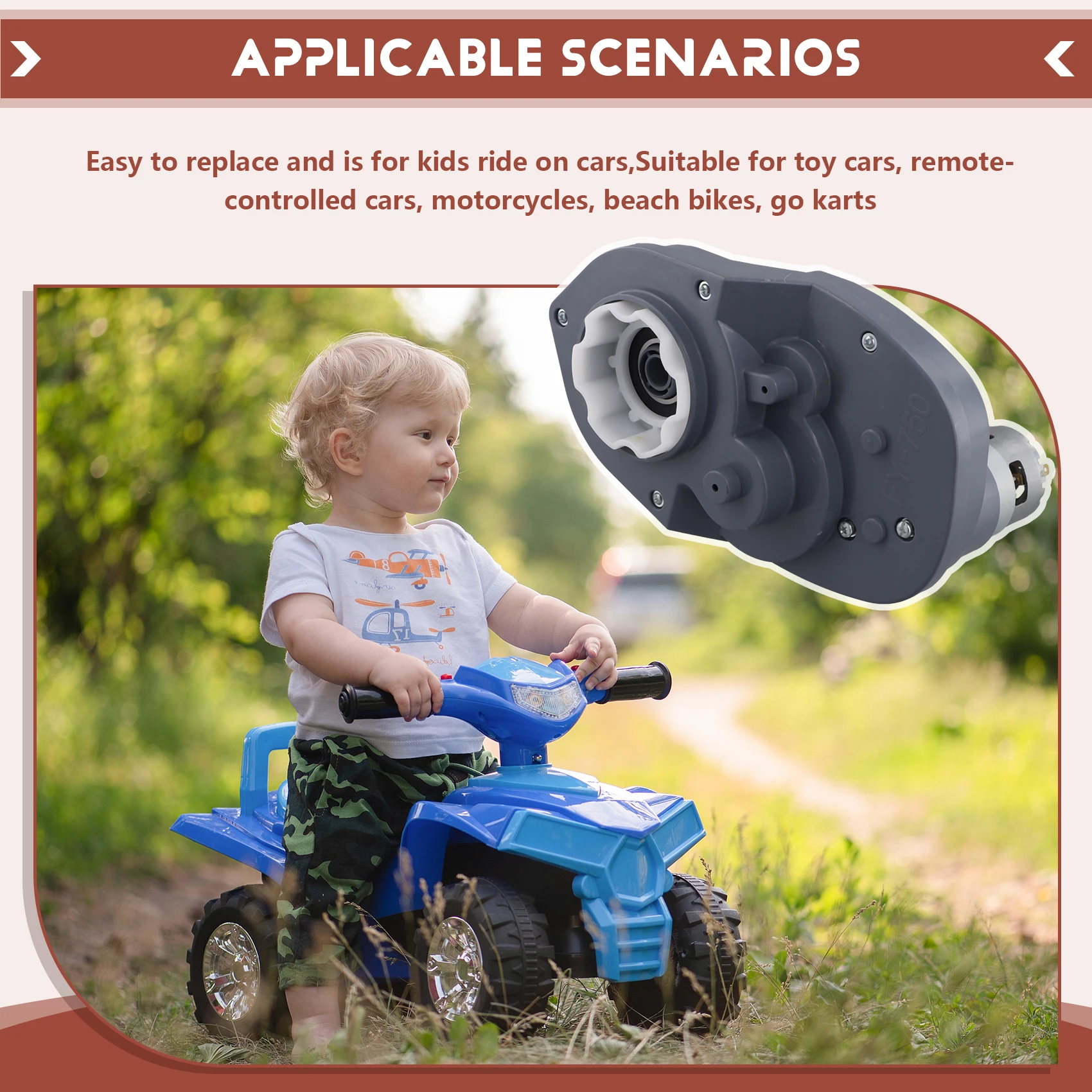 Stylish-RS755 Children Electric Car Motor Gearbox 24 16000RPM Gear Case Electric Car Parts For Remote Control Car
Stylish-RS755 Children Electric Car Motor Gearbox 24 16000RPM Gear Case Electric Car Parts For Remote Control Car