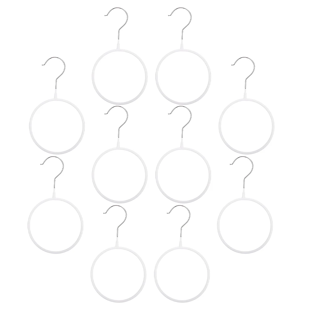 10PCS Scarf Rings Tie Racks Belt Organizers White Iron For Closet Household Scarves Storage Display Hanger Rack
10PCS Scarf Rings Tie Racks Belt Organizers White Iron For Closet Household Scarves Storage Display Hanger Rack