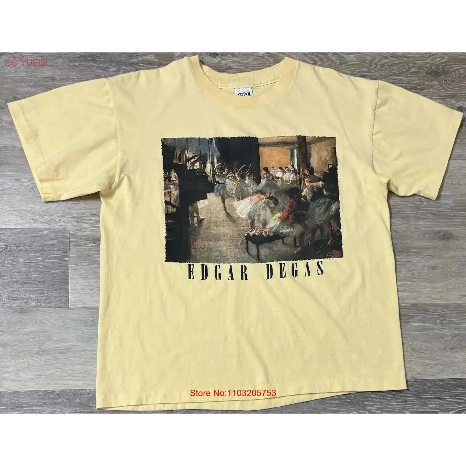 Vintage Edgar Degas The Dance Class T Shirt Large 1873 Ballet Painting 90s Anvil Washed streetwear Slightly vintage Washed
Vintage Edgar Degas The Dance Class T Shirt Large 1873 Ballet Painting 90s Anvil Washed streetwear Slightly vintage Washed