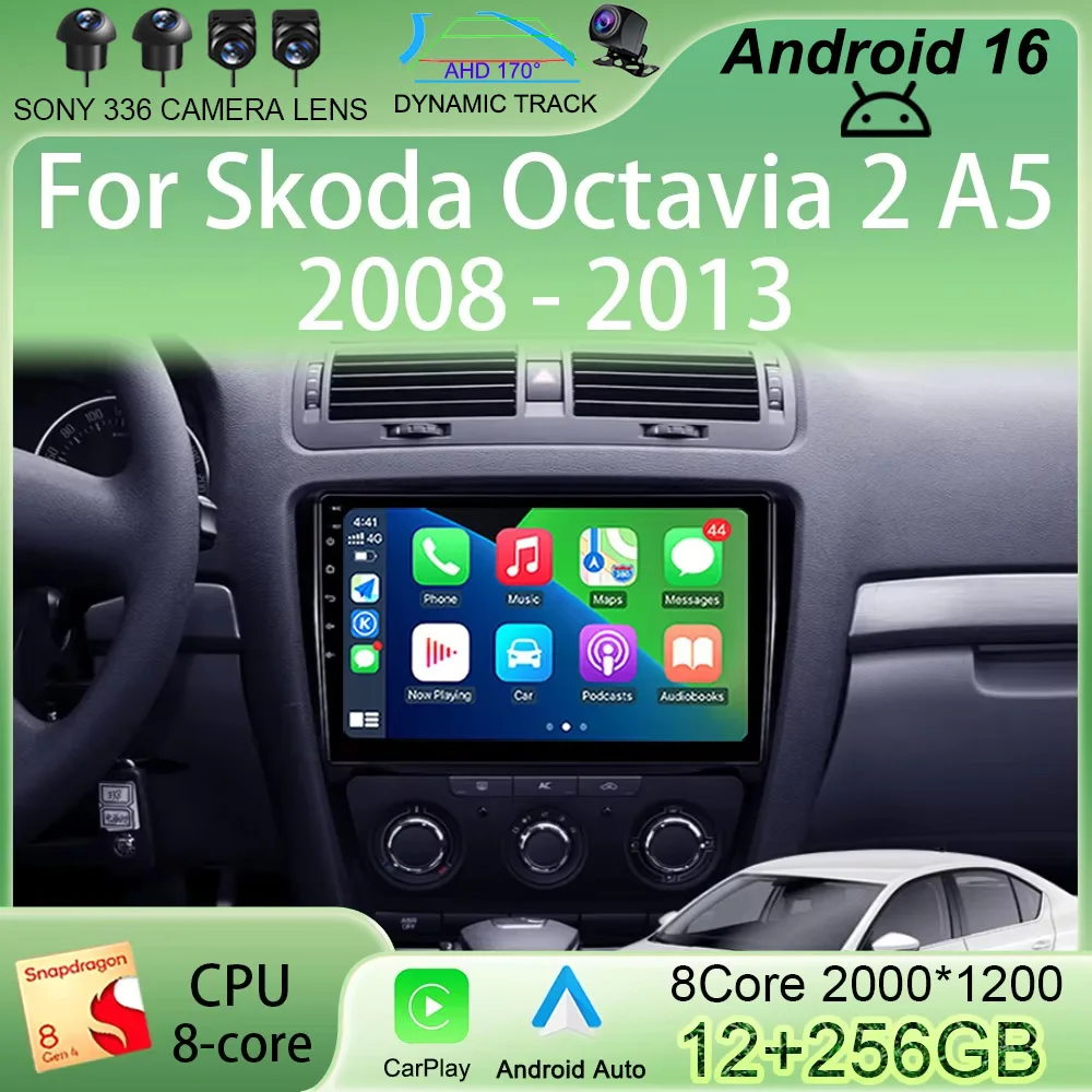 Android 16 For Skoda Octavia 2 A5 2008 - 2013 Car Radio Multimedia Video Player Navigation stereo No 2din 2 din dvd
Android 16 For Skoda Octavia 2 A5 2008 - 2013 Car Radio Multimedia Video Player Navigation stereo No 2din 2 din dvd