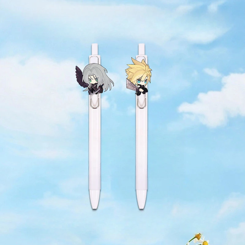 Cloud Strife Aerith Gainsborough Barret Wallace Popular Games Snap Pen Student Press 0.5mm Black Neutral Pen Pretty Stationery
Cloud Strife Aerith Gainsborough Barret Wallace Popular Games Snap Pen Student Press 0.5mm Black Neutral Pen Pretty Stationery
