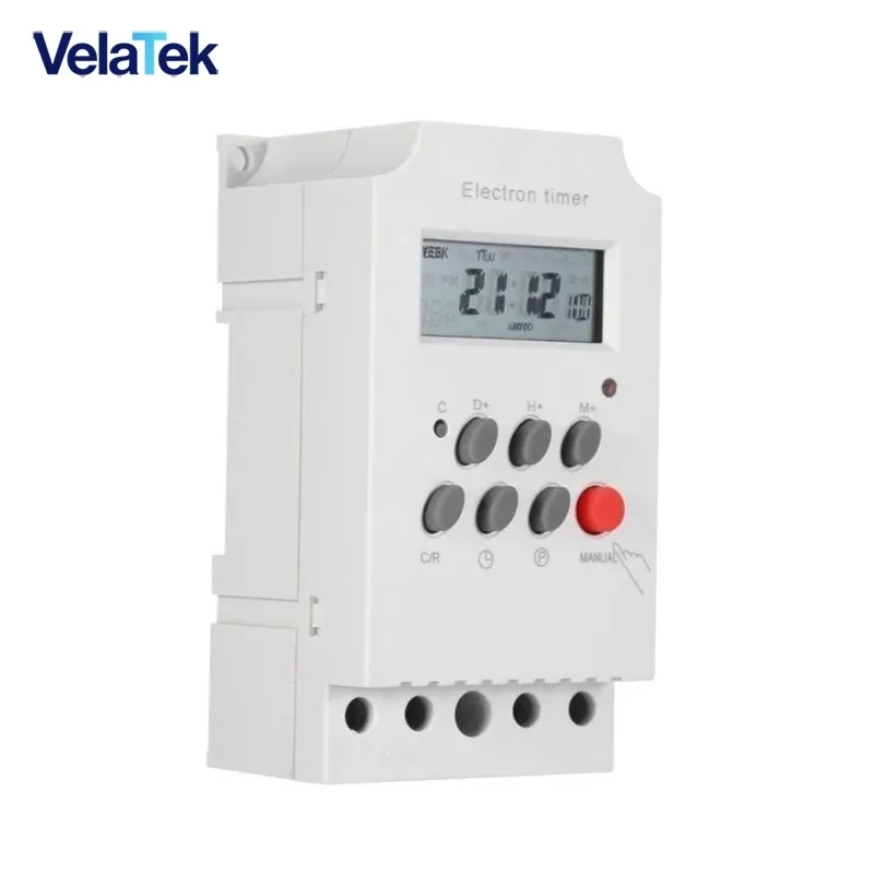 Микрокомпьютерный переключатель управления временем, автоматический таймер, контроллер времени уличного освещения KG316T, высокая мощность 220 В
Микрокомпьютерный переключатель управления временем, автоматический таймер, контроллер времени уличного освещения KG316T, высокая мощность 220 В