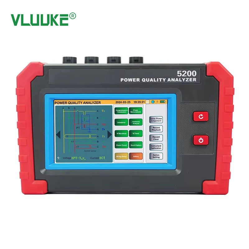 VKCR5200 Mini Electronic Power Quality Analyzer 220V Voltage
VKCR5200 Mini Electronic Power Quality Analyzer 220V Voltage