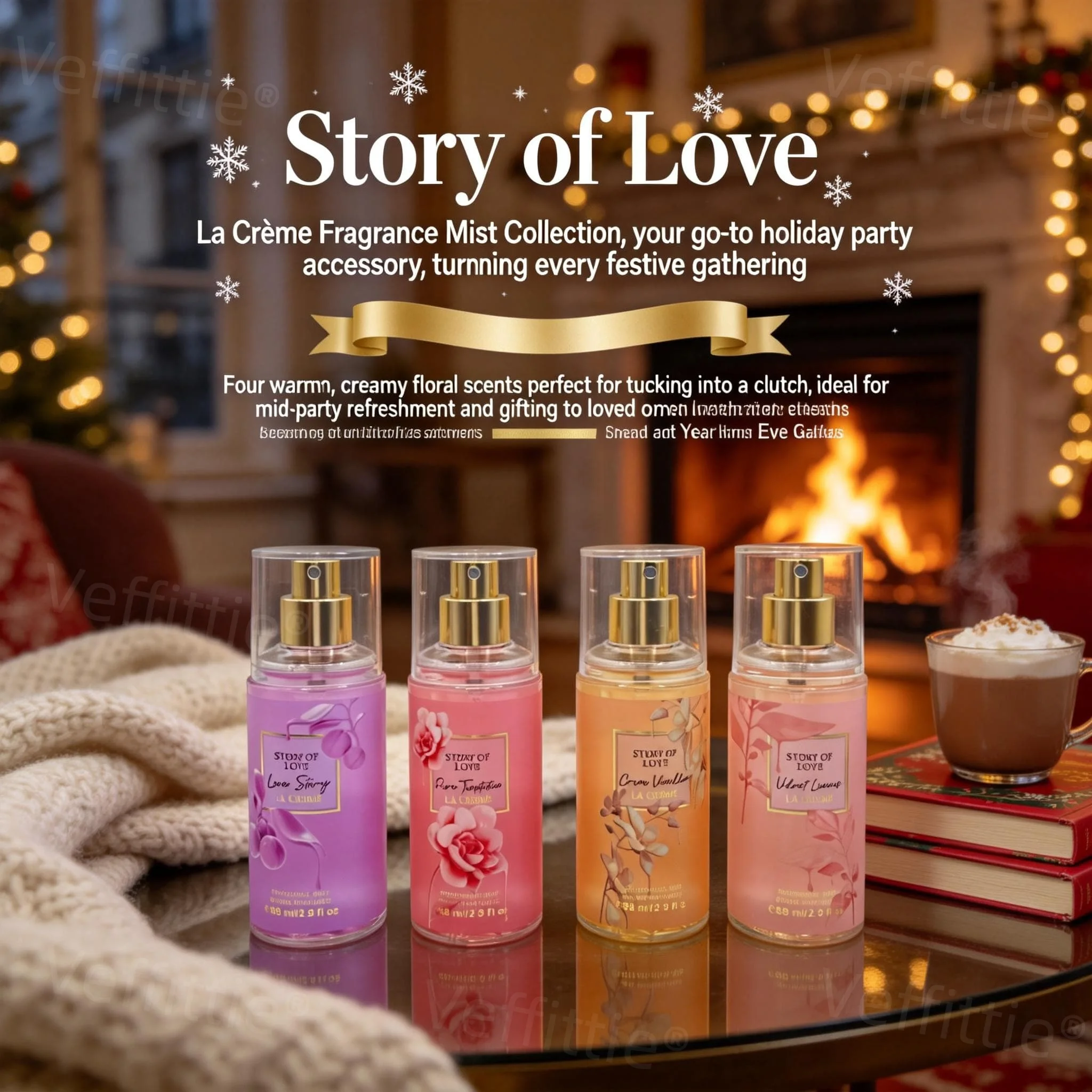 Festive Peach Blossom Glow Eau De Parfum,352ML Golden Cap Spray, Long Lasting Floral Fruity Aroma, Holiday Gift Scent for Winter
Festive Peach Blossom Glow Eau De Parfum,352ML Golden Cap Spray, Long Lasting Floral Fruity Aroma, Holiday Gift Scent for Winter