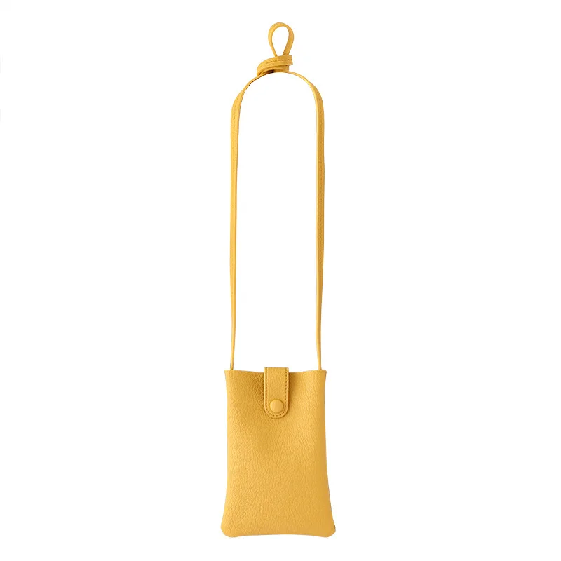 Casual mini cell phone bag solid color shoulder bag simple pu leather crossbody bag
Casual mini cell phone bag solid color shoulder bag simple pu leather crossbody bag