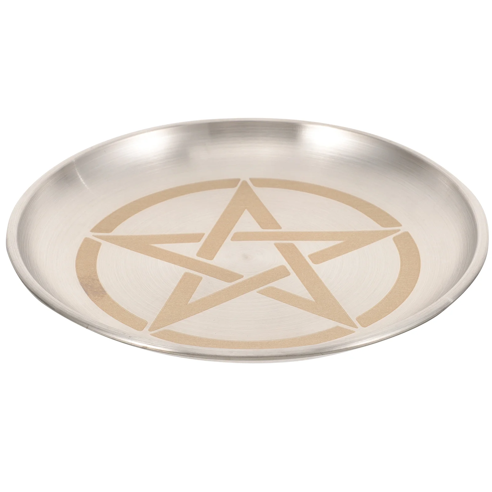 Pentagram Table Candlestick Candlesticks Household Tray Holder Delicate Plate Round
Pentagram Table Candlestick Candlesticks Household Tray Holder Delicate Plate Round