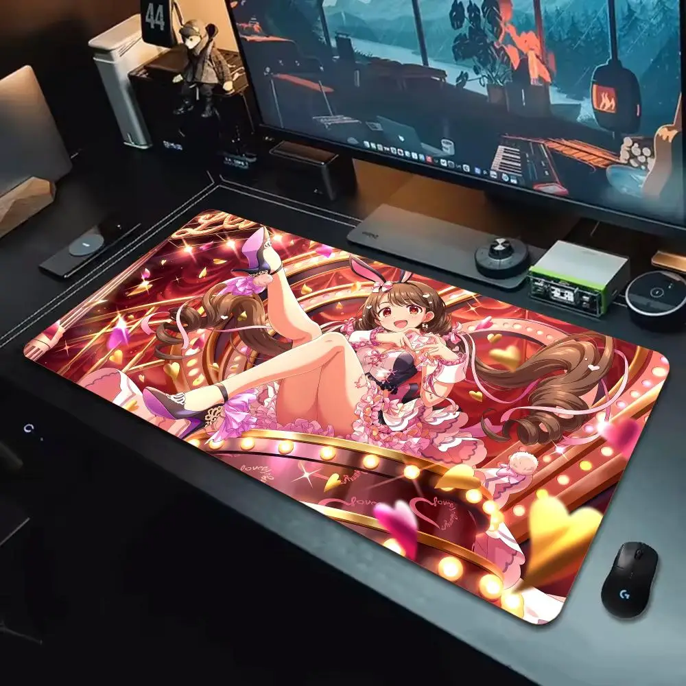 Коврик для мыши CGSS T-The Idolmaster Tapetes de Mesa Teclado, Borracha Kawai, Tapete de Mesa Antiderrapante, XXL90x40 см
Коврик для мыши CGSS T-The Idolmaster Tapetes de Mesa Teclado, Borracha Kawai, Tapete de Mesa Antiderrapante, XXL90x40 см