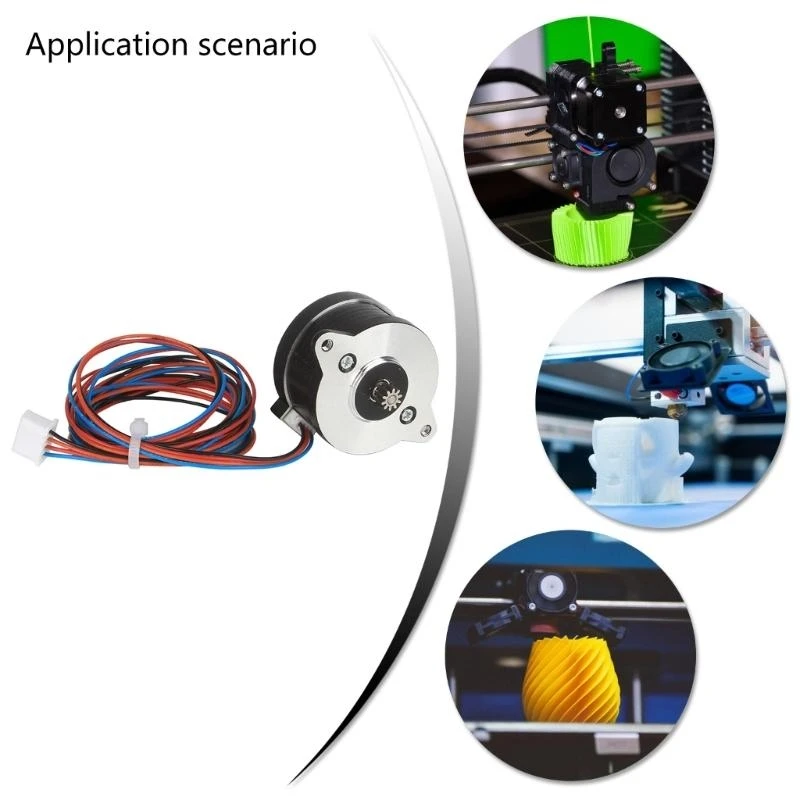 Q5WA 3D Printer Parts 36mm Motor Extruder Stepper Motor with 1m Cable 4 Wire Adapter for Voron 2.4 3D Printer Accessories
Q5WA 3D Printer Parts 36mm Motor Extruder Stepper Motor with 1m Cable 4 Wire Adapter for Voron 2.4 3D Printer Accessories