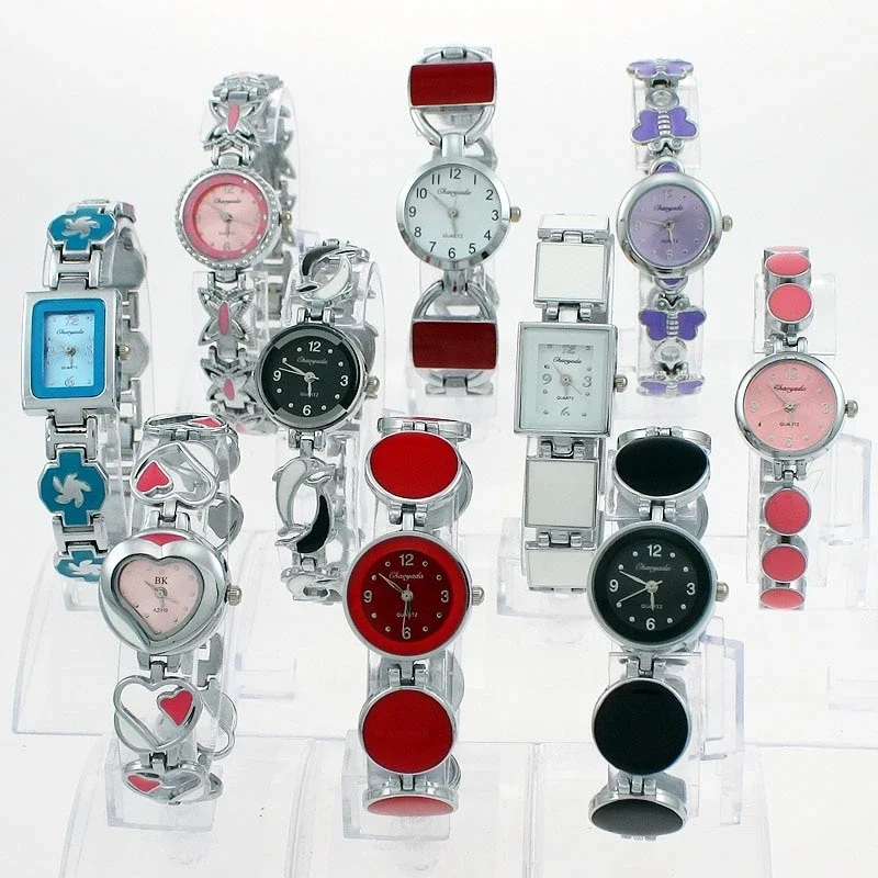 10PCS/Lot Ladies Women Watches Quartz Analog Casual Fashion Wrist Watch Gifts Coloured watches Girls
10PCS/Lot Ladies Women Watches Quartz Analog Casual Fashion Wrist Watch Gifts Coloured watches Girls