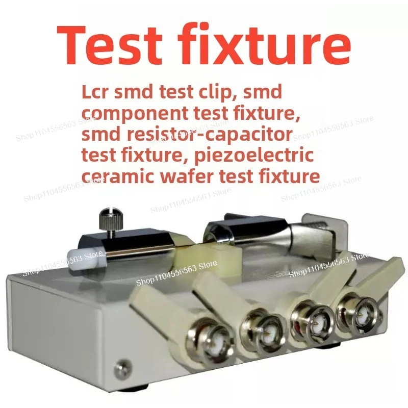 New SMD Patch Thimble Test Fixture - Piezoelectric Ceramic Wafer Fixture for LCR Bridge
New SMD Patch Thimble Test Fixture - Piezoelectric Ceramic Wafer Fixture for LCR Bridge