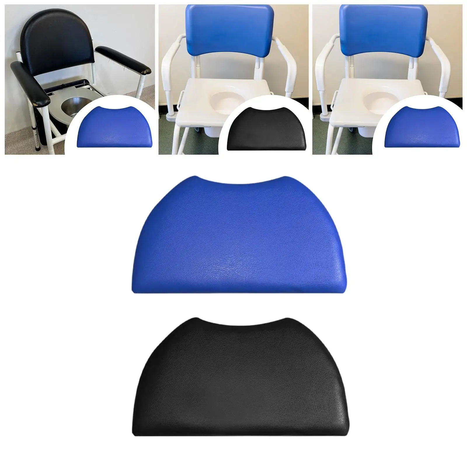 Bedside Commode Chair Backrest Shower Chair Padded Backrest Easy to Install Waterproof Accessory Sponge Back Pad for
Bedside Commode Chair Backrest Shower Chair Padded Backrest Easy to Install Waterproof Accessory Sponge Back Pad for