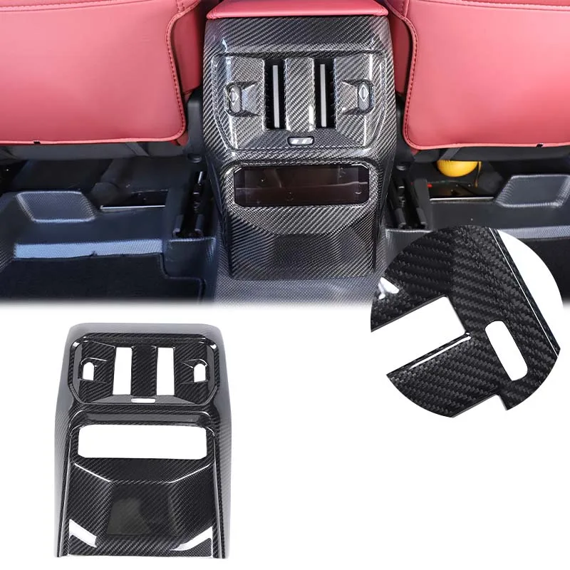 For BMW X3 G45 2025+ Real Carbon Fiber Car Rear Exhaust Air Vent Anti-Kick Cover Decorative Sticker Car Protection Accessories
For BMW X3 G45 2025+ Real Carbon Fiber Car Rear Exhaust Air Vent Anti-Kick Cover Decorative Sticker Car Protection Accessories