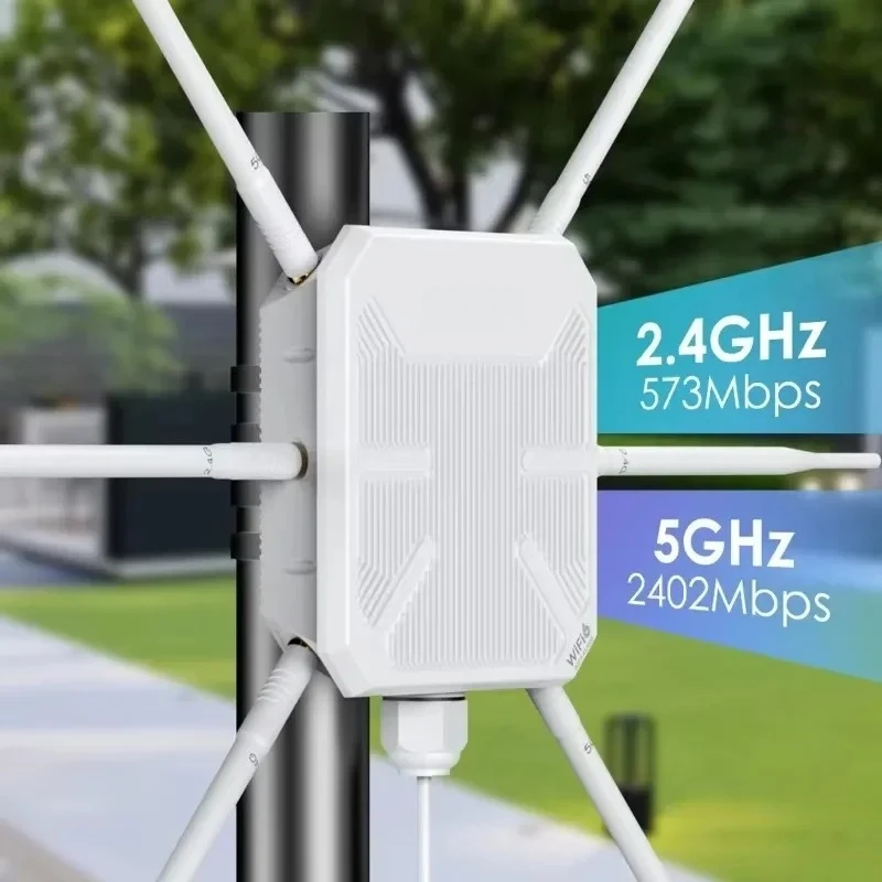 2026 sell AX3000 Outdoor High Power Long Range 2.4G+5G Dual Band WiFi Mesh Extender with PoE IP67 Weatherproof
2026 sell AX3000 Outdoor High Power Long Range 2.4G+5G Dual Band WiFi Mesh Extender with PoE IP67 Weatherproof