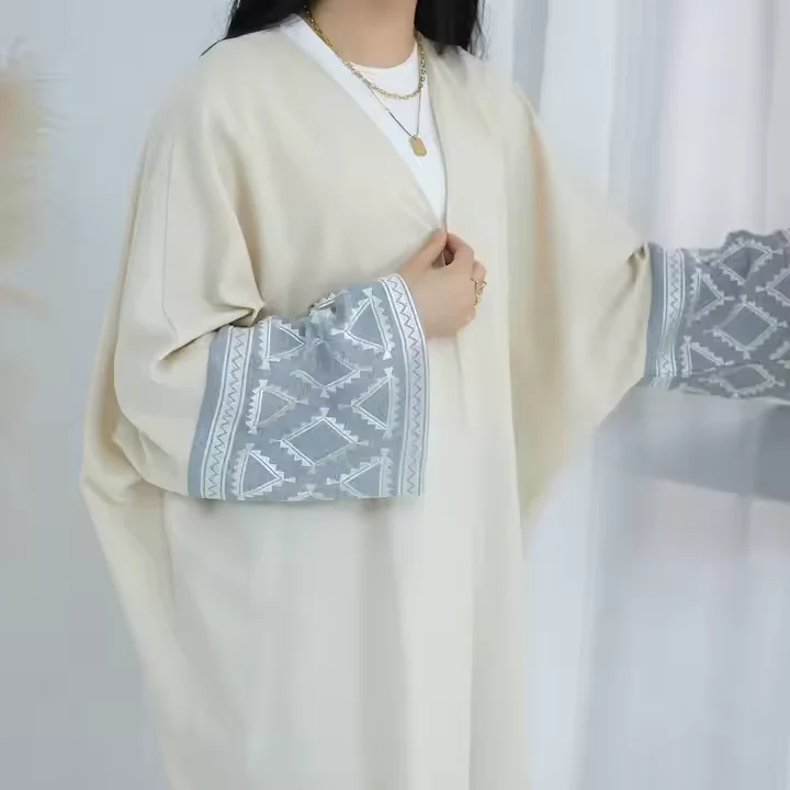 Open Embroidery Kimono Abaya Dubai Saudi Arabia Islam Muslim Kaftan Dress Prayer Clothes Abayas for Women Robe Femme Musulmane
Open Embroidery Kimono Abaya Dubai Saudi Arabia Islam Muslim Kaftan Dress Prayer Clothes Abayas for Women Robe Femme Musulmane