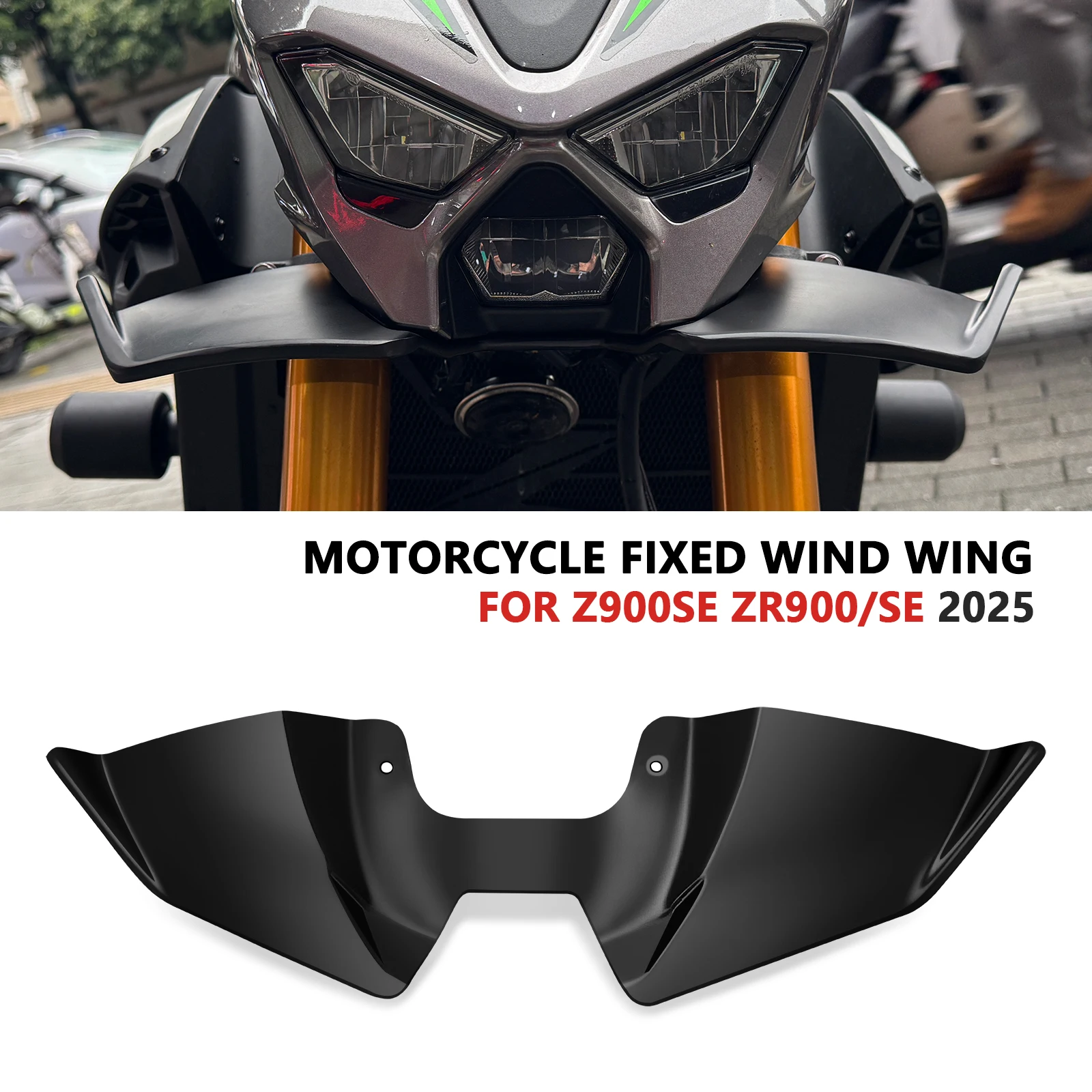 Мотоциклетный передний спойлер Z 900, аэродинамический комплект крыльев, новый спойлер для Z900 Z900 SE 2021, передний спойлер с клювом
Мотоциклетный передний спойлер Z 900, аэродинамический комплект крыльев, новый спойлер для Z900 Z900 SE 2021, передний спойлер с клювом