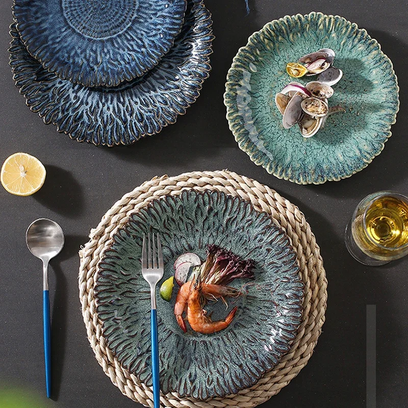 Creative Sunflower Tableware, Ceramic Afternoon Tea Outdoor Party Dinner Plate Pasta Steak Plate Family Restaurant Supplies, 1Pc
Creative Sunflower Tableware, Ceramic Afternoon Tea Outdoor Party Dinner Plate Pasta Steak Plate Family Restaurant Supplies, 1Pc