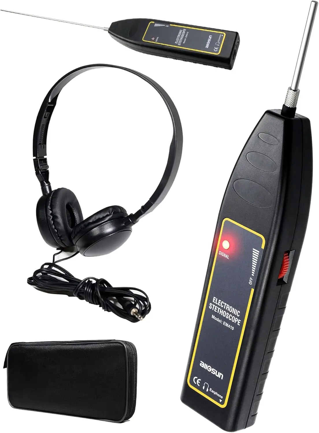 Комплект автомобильного электронного стетоскопа с длинными и короткими зондами для диагностики двигателей
Комплект автомобильного электронного стетоскопа с длинными и короткими зондами для диагностики двигателей