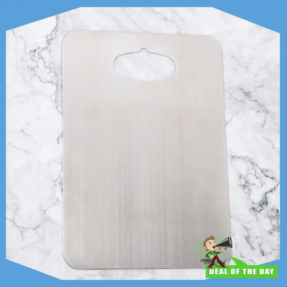 24-часовая доставка разделочные доски из нержавеющей стали для кухни, сверхмощная разделочная доска для мяса, овощей, разделочная доска, легко
24-часовая доставка разделочные доски из нержавеющей стали для кухни, сверхмощная разделочная доска для мяса, овощей, разделочная доска, легко