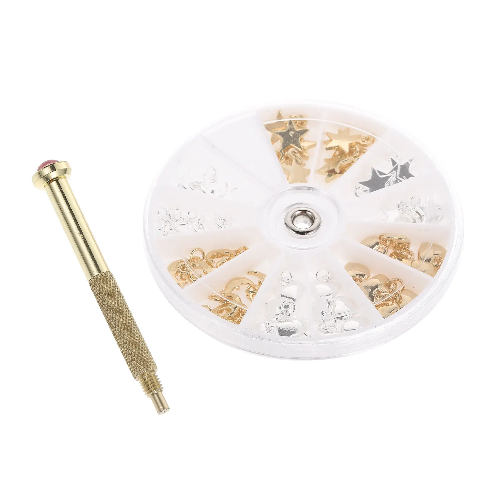1Set Nail Drilling Pendant Compact Portable Lightweight Nail Art DIY Decor Set Including Hand Drill Tool Perfect
1Set Nail Drilling Pendant Compact Portable Lightweight Nail Art DIY Decor Set Including Hand Drill Tool Perfect