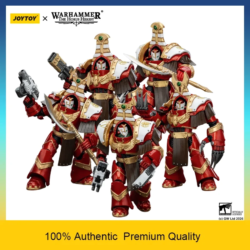 JOYTOY 1/18 Warhammer The Horus Heresy Thousand Sons Sekhmet Terminator Cabal 5pcs Set Action Figure Collectible Model Toy
JOYTOY 1/18 Warhammer The Horus Heresy Thousand Sons Sekhmet Terminator Cabal 5pcs Set Action Figure Collectible Model Toy