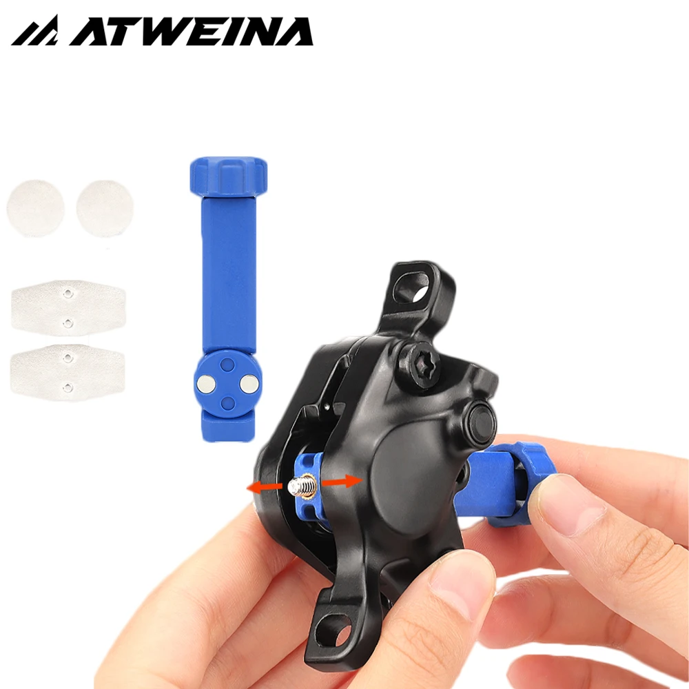 ATWEINA Blue Hydraulic Brake Reset Tool MTB Bicycle Brake Rotation Maintenance Tool Highway Bicycle Portable Caliper Reset Tool
ATWEINA Blue Hydraulic Brake Reset Tool MTB Bicycle Brake Rotation Maintenance Tool Highway Bicycle Portable Caliper Reset Tool
