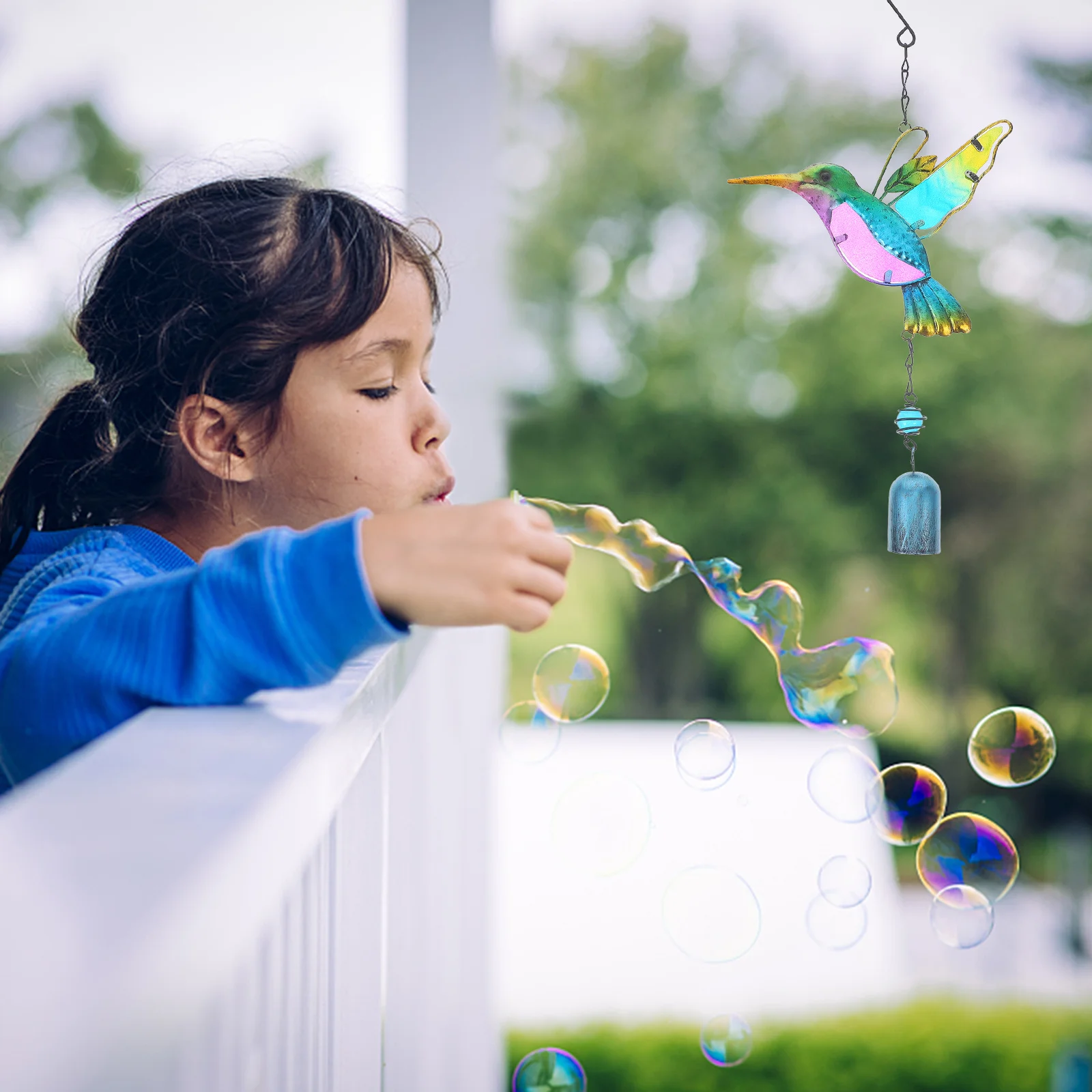 Creative Hummingbird Wind Chimes Long Lasting Iron Garden Balcony Hanging Bell Ornament Wind Bell Balcony Chime
Creative Hummingbird Wind Chimes Long Lasting Iron Garden Balcony Hanging Bell Ornament Wind Bell Balcony Chime