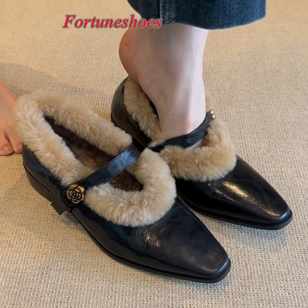 Straight Strap Chunky Low Heel Pumps Black Square Toe Shallow Solid Shoes Casual 2025 New Arrivals Fashion Winter/autumn Shoes
Straight Strap Chunky Low Heel Pumps Black Square Toe Shallow Solid Shoes Casual 2025 New Arrivals Fashion Winter/autumn Shoes