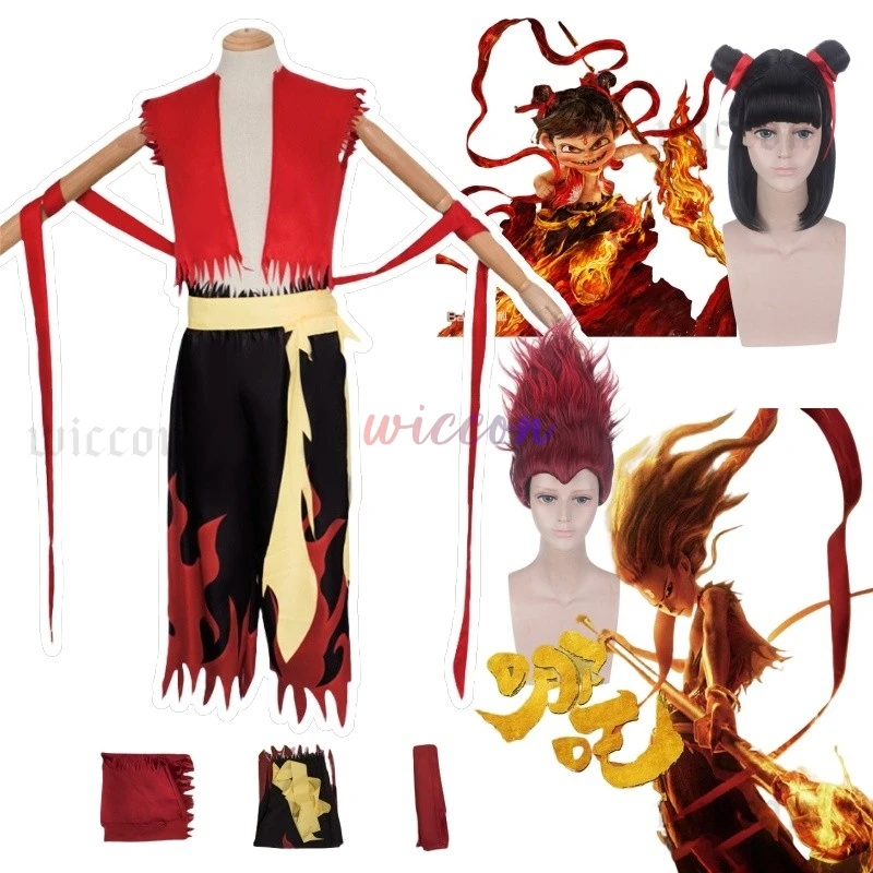Anime Nezha Cosplay Costume Performance Dance Clothes Halloween Cosplay Festival Costumes Carnival Game China Mythology Role
Anime Nezha Cosplay Costume Performance Dance Clothes Halloween Cosplay Festival Costumes Carnival Game China Mythology Role