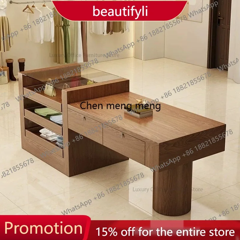 01A Modern Minimalist Island Display Counter Nordic Creative Clothing Store Jewelry Display Table Custom Commercial Furniture
01A Modern Minimalist Island Display Counter Nordic Creative Clothing Store Jewelry Display Table Custom Commercial Furniture