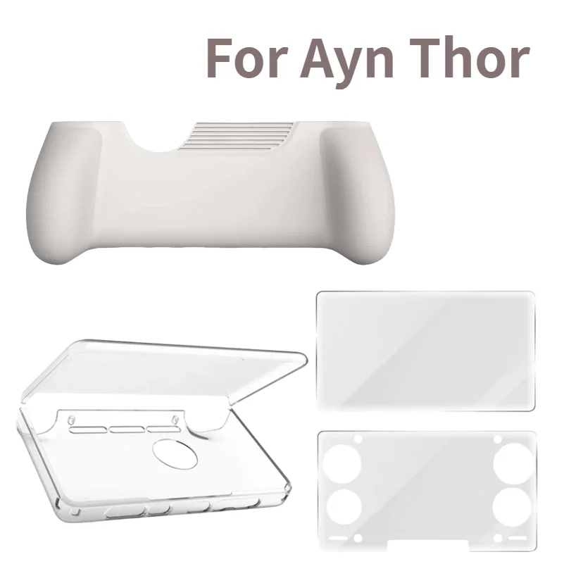 Для Ayn Thor двойной экран флип-ручная консоль аксессуар ручка защитный чехол игровая консоль защитная пленка портативный корпус
Для Ayn Thor двойной экран флип-ручная консоль аксессуар ручка защитный чехол игровая консоль защитная пленка портативный корпус