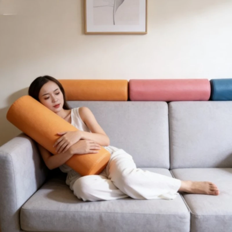 Full-Body Support Cylinder Pillow, Lumbar Back Cushion for Office, Long Leg Pillow for Sofa & Sleeping
Full-Body Support Cylinder Pillow, Lumbar Back Cushion for Office, Long Leg Pillow for Sofa & Sleeping