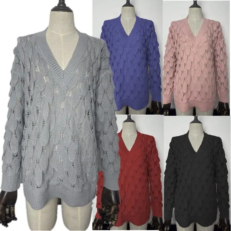 Women's Knitted Feather Hollow Collar Long Sweater Cotton 00% Color Commute Sle Winter Collection Hooded Sweatirt
Women's Knitted Feather Hollow Collar Long Sweater Cotton 00% Color Commute Sle Winter Collection Hooded Sweatirt