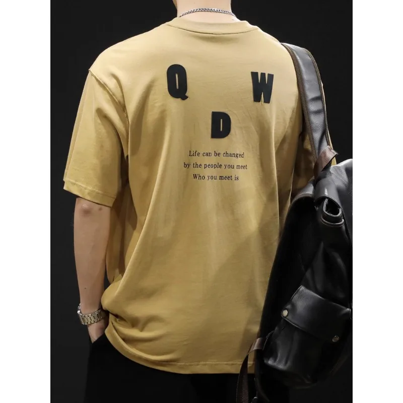 American style retro short sleeve T-shirt men's loose large size fashion brand new summer clothes men's T-shirt men's style
American style retro short sleeve T-shirt men's loose large size fashion brand new summer clothes men's T-shirt men's style