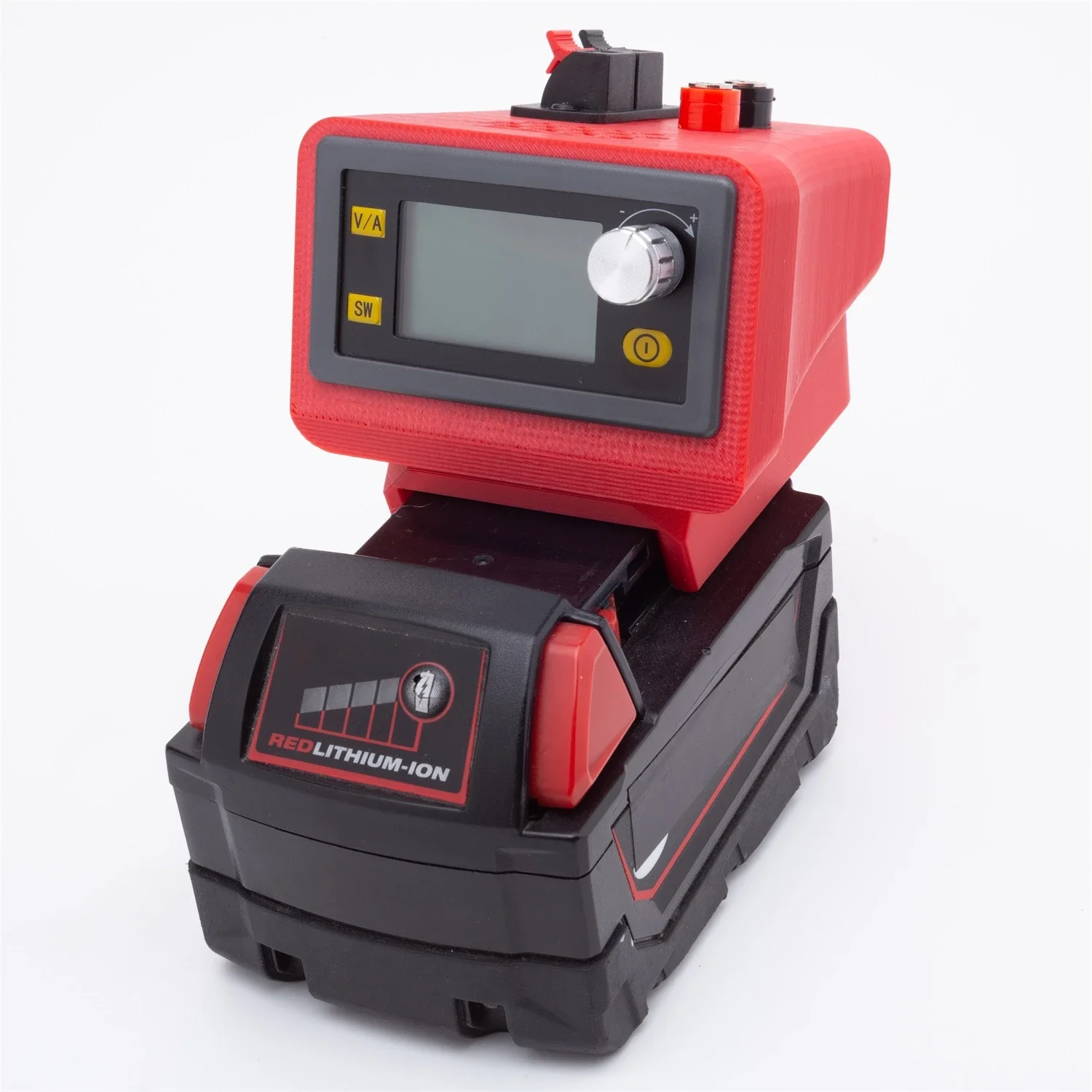 CNC For Milwaukee 18V Lithium Battery Adapter Step-up-step-down Controllable Power Supply Portable DC Regulated Supply
CNC For Milwaukee 18V Lithium Battery Adapter Step-up-step-down Controllable Power Supply Portable DC Regulated Supply