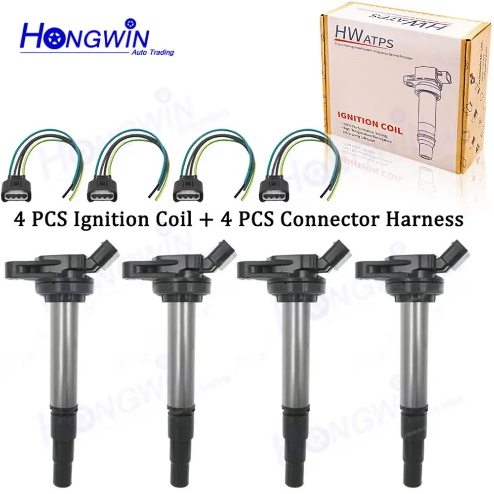 4 Pcs/Set 90919-02258 Ignition Coils Plug For Toyota Corolla Prius Lexus CT200h 2ZRFE 1.8L 9091902258 90919 02258 UF-596 UF-619
4 Pcs/Set 90919-02258 Ignition Coils Plug For Toyota Corolla Prius Lexus CT200h 2ZRFE 1.8L 9091902258 90919 02258 UF-596 UF-619