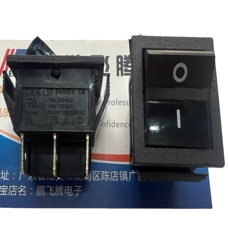 1PCS/LOTS C&K USA High Current Boat Switch 6-pin 2-stop Rocker Push Button Power 25*30.5mm 15A125VAC CA21J12207PQ
1PCS/LOTS C&K USA High Current Boat Switch 6-pin 2-stop Rocker Push Button Power 25*30.5mm 15A125VAC CA21J12207PQ